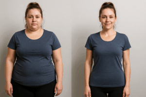 Sleeve avant après 1 mois – résultat un mois après l’opération